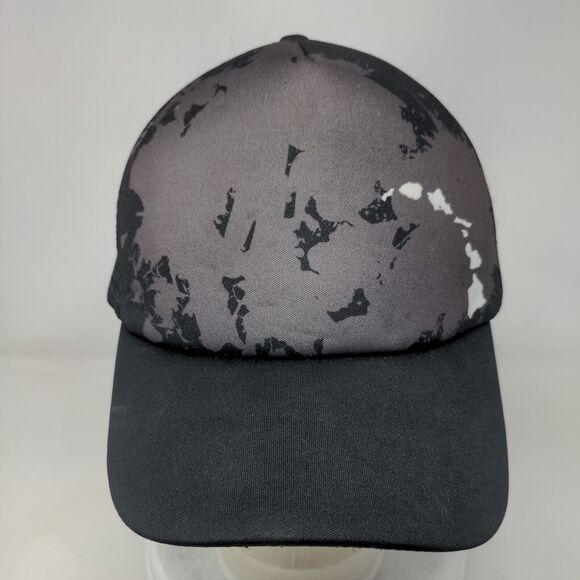 Surfware Hawaiian Classics Snapback Trucker Hat Black OSFA Adjustable Mesh Back - Picture 2 of 10